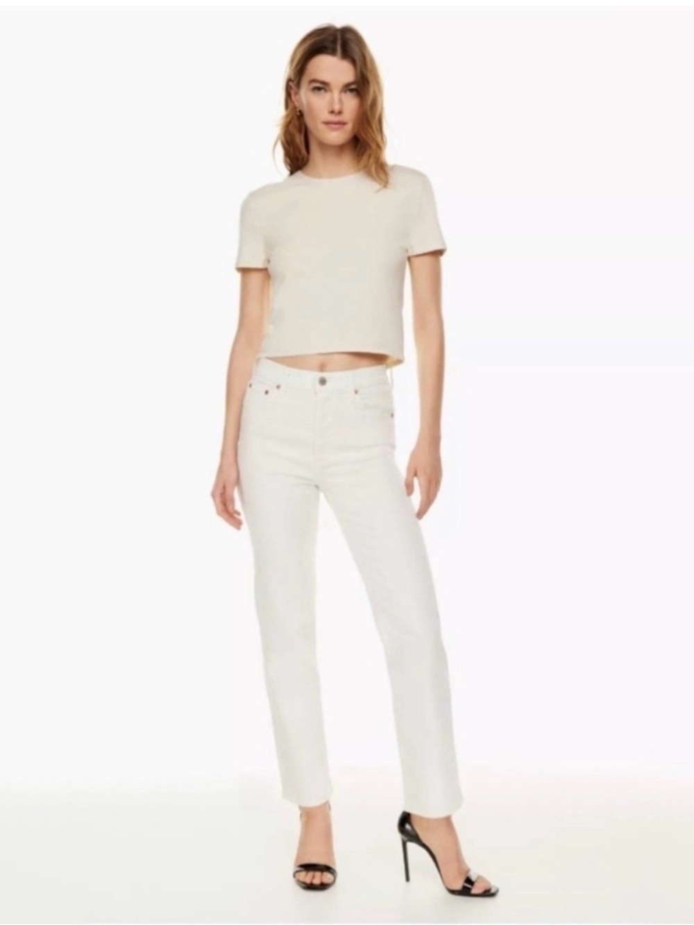 The Arlo High Rise Straight Jeans
Never worn